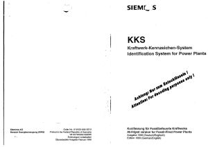 Siemens KKS 1999