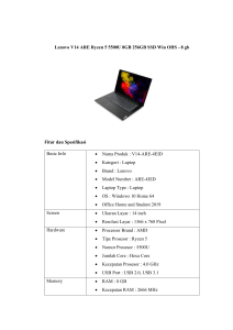 Laptop Specification New