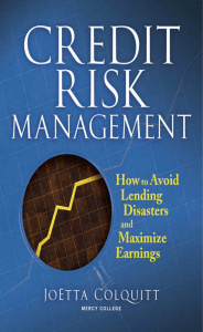 Credit risk management