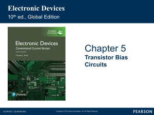 Analogue design using BJT amplifiers