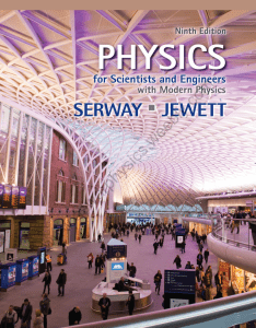 WebAssign for SerwayJewett's Physics for Scientists and Engineers