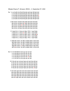 Typing Practice Exercise: Improve Your Speed & Accuracy