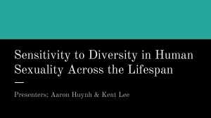 Sensitivity to Diversity in Human Sexuality Across the Lifespan-1