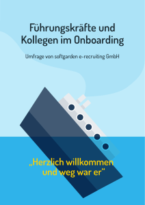 2018 Fu  hrungskra  fte und Kollegen im Onboarding softgarden