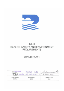QPR-RHT-001-HSE-Requirements-Rev-A0