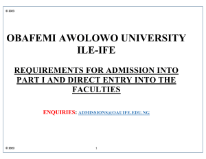 OAU-ILE-IFE-Admission-Requiremants-into-Part-1-and-DE-for-Faculties-1
