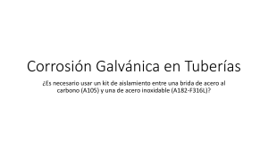 CORROSION GALVANICA TUBERIA 1
