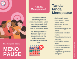 leaflet menopause