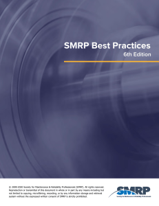 SMRP Best Practices KPIs 6th Edition (1)