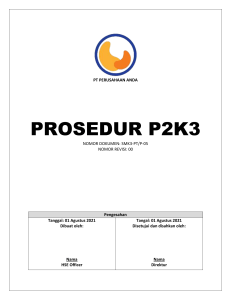 PROSEDUR P2K3