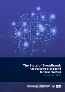 The State of Broadband 2022