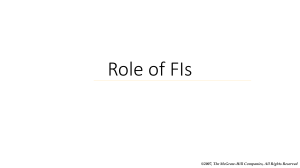 Lec 1Role FI