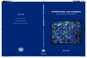 02. International Law Hadbook Collection of Instruments Book 2 Author Welcome to the United Nations