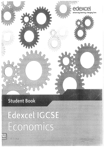 edexcel igcse economics