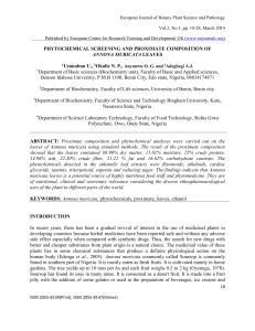 Phytochemical-Screening-and-Proximate-Composition-Of