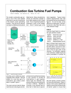 Combustion Gas Turbine Fuel Pumps