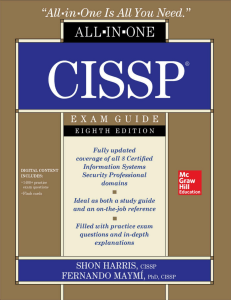 McGraw Hill - CISSP All in One - 2018