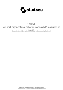 123doc-test-bank-organizational-behavior-robbins-ch07-motivation-concepts