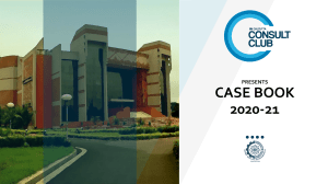 IIM Calcutta Case Book 2020-21: Consulting Interview Prep