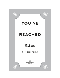 Youve Reached Sam By Dustin Thao-pdfread.net