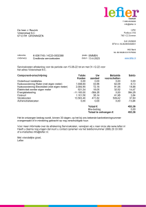 Servicekosten HC23-0002388