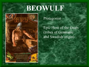 BEOWULF and ANGLO SAXON Powerpoint (1)