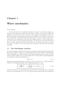 notes Quantum Mechanics chapter01