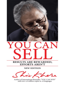 You can sell shiv Khera