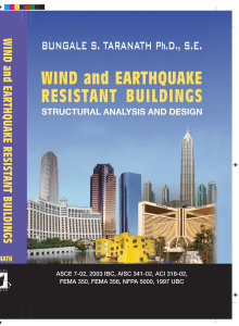TARANATH - Wind and Earthquake Resistant Buildings Sturctural Analysis and D
