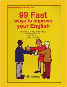 99 fast ways to improve your English