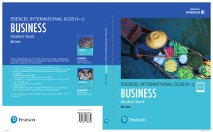 GCSE Edexcel Business Guide