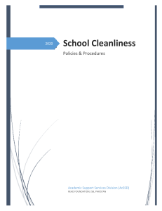 School Cleanliness Doc.