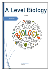 A Level biology AS