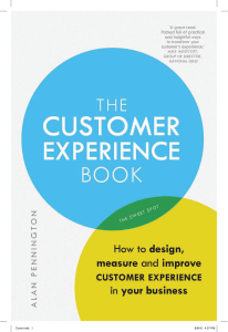 The Customer Experiece Book