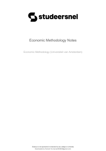 economic-methodology-notes