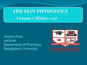 01. Skin-Physiology