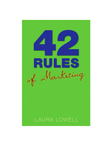 42 Rules of Marketing