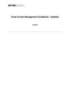 EPRI Fault Current Management Guidebook (2006)