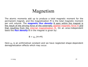week2 magnetism