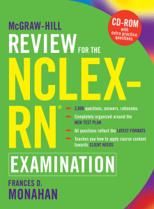 McGraw-Hill Review for the NCLEX-RN Examination ( PDFDrive )