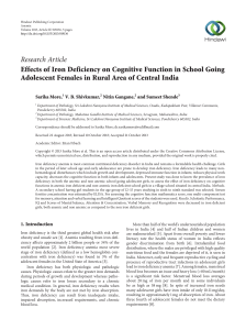 6.Effects of Iron Deficiency on Cognitive Function in School Going Adolescent Females in Rural Area of Central India 000
