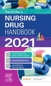 [libribook.com] Saunders Nursing Drug Handbook 2021 1st Edition (1)