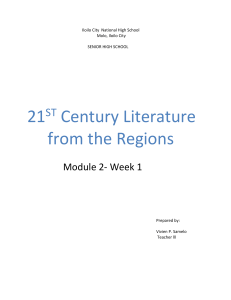21st Century- Cover- Module 1-Week 1
