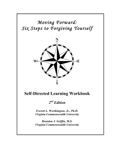 20150903 Self-Forgiveness Intervention Workbook