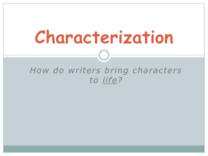 characterization-powerpoint