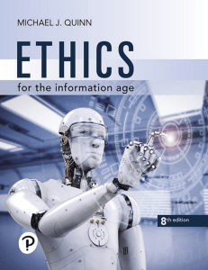 Ethics for the Information Age Textbook