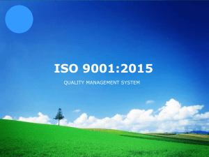 Awareness ISO 9001 2015 ver1