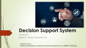 Decision Support System