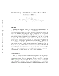 CNNs Mathematical Model: RECOS Analysis & Deep Learning