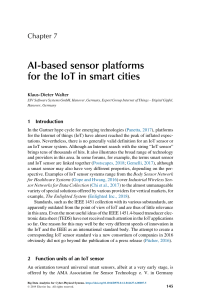 AI-based sensor platforms for the IoT in smart cities